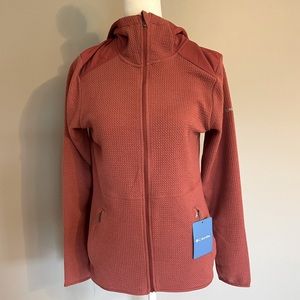 Columbia zip up hooded sweatshirt NWT